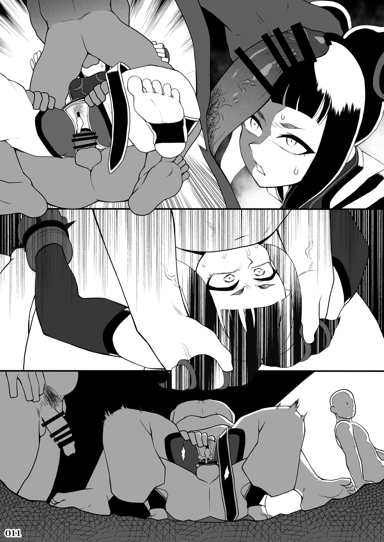 Fighting game heroines gangbang orgy a la carte! ~EXTRA ROUND~ page 11 full
