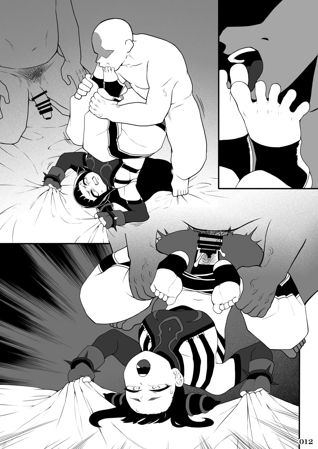 Fighting game heroines gangbang orgy a la carte! ~EXTRA ROUND~ page 12 full