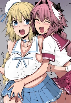 Astolfo, Jeanne to Nakayoku suru