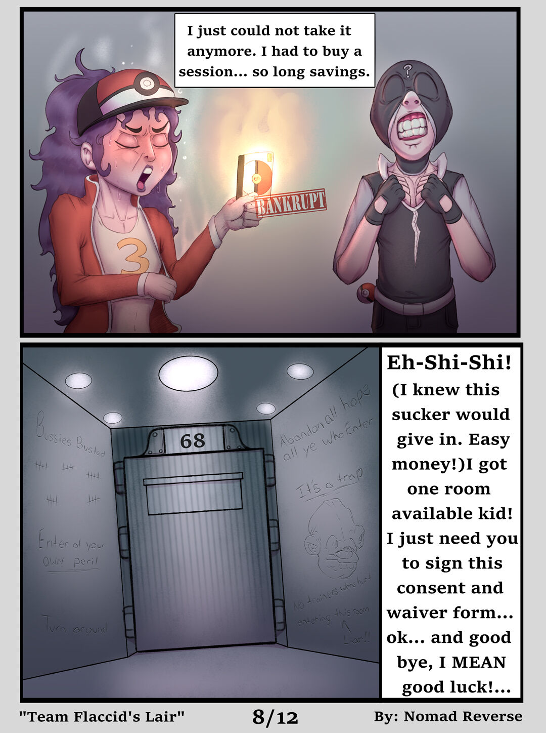 Team Flaccid's Lair page 8 full