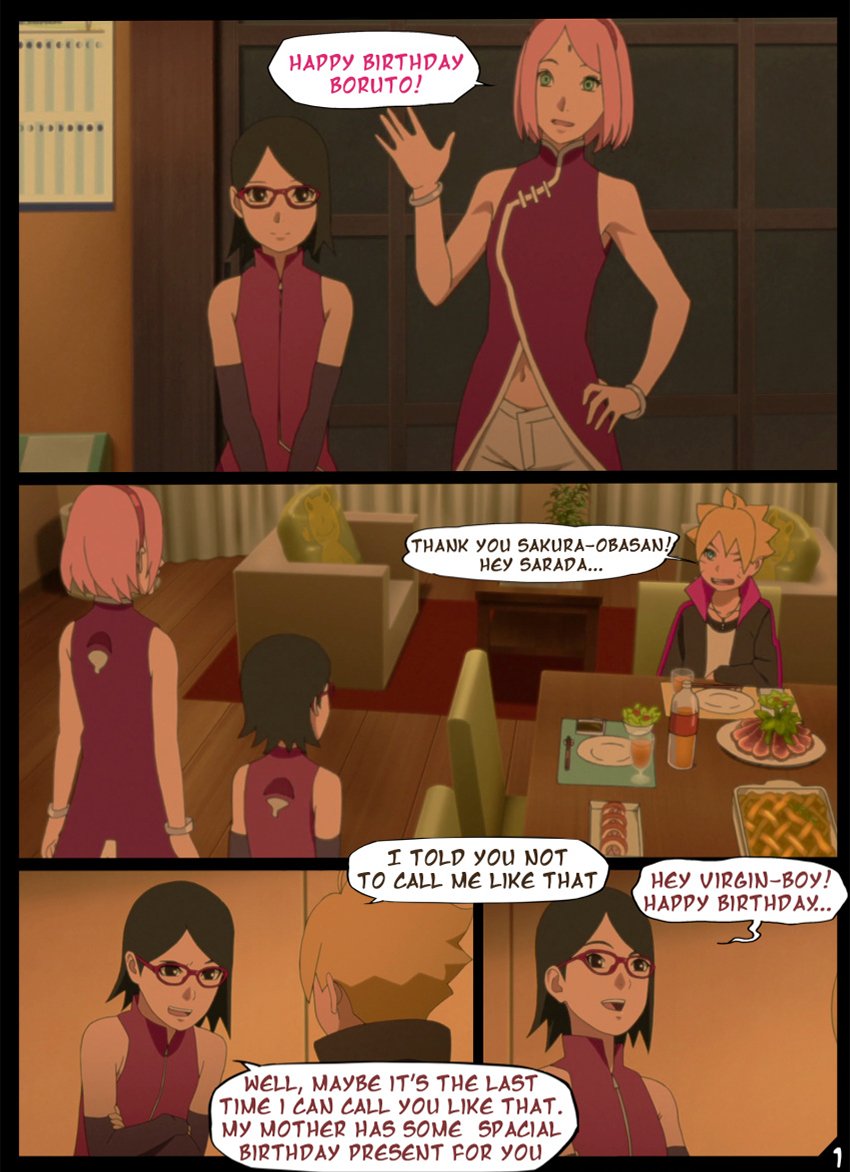 Boruto's Birthday Clash page 2 full