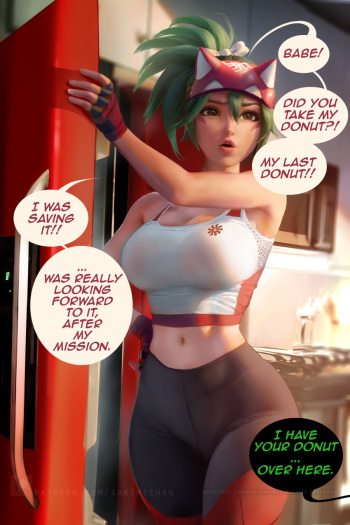 Kiriko wants her donut(uncensored) cover