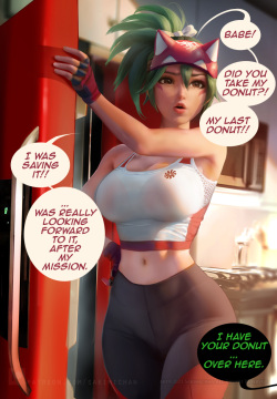 Kiriko wants her donut