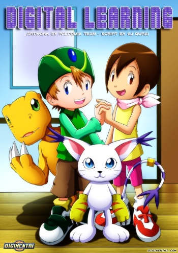 [Palcomix] Digital Learning (Digimon Adventure) [French] [Nk Translation] cover